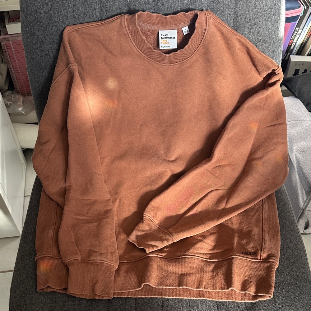 TNA TerryFleece Boyfriend Sweater